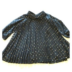 Pleated dress for baby girl